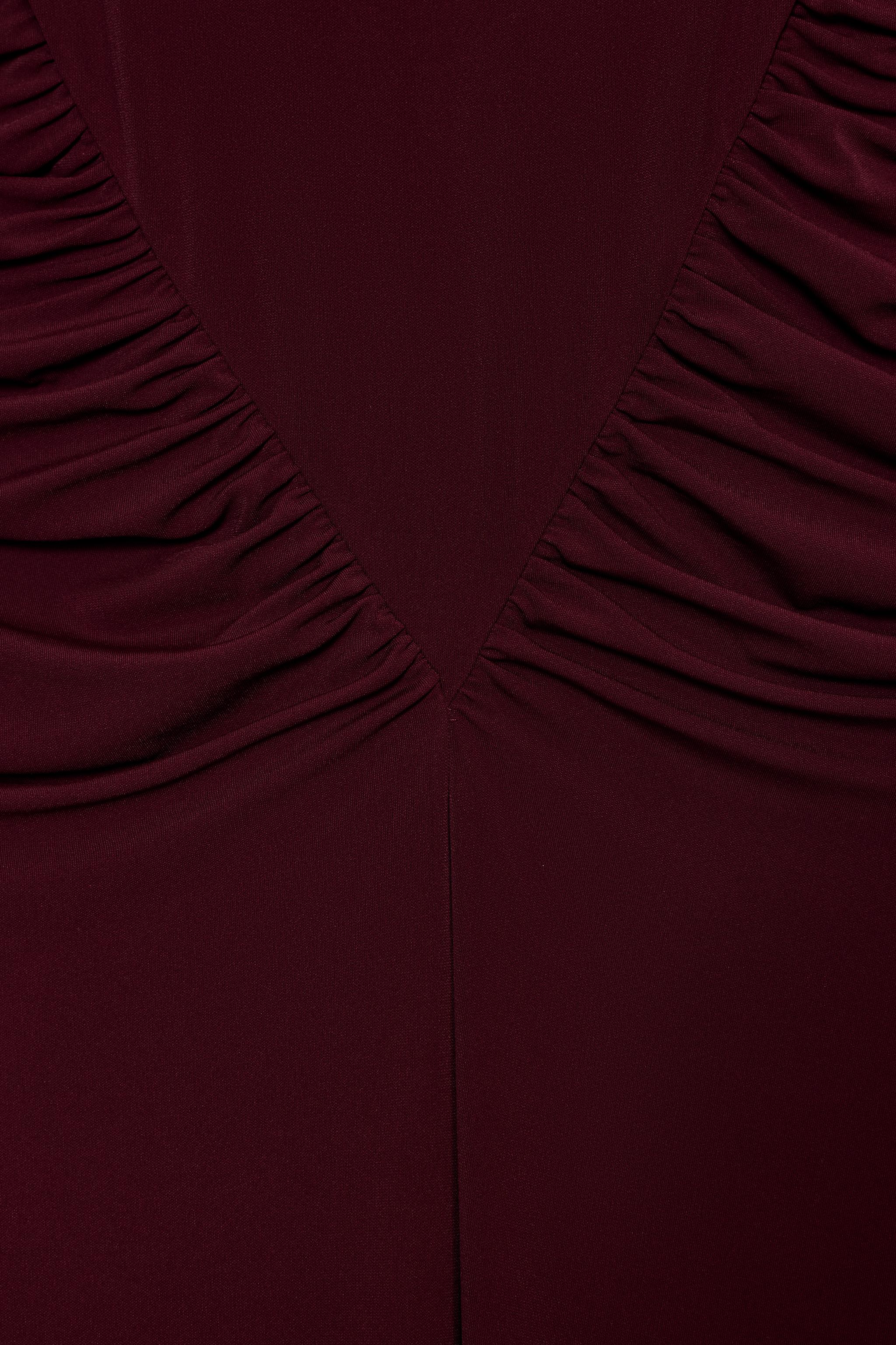 ROBE CORSET DRAPÉE